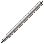 LAMY Swift Palladium Rollerball ra&scaron;iklis - įtraukiamas spaustukas, metalinis korpusas, vidutinio storio juodi ra&scaron;alai 1226052