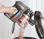 Midea P8 Plus belaidis lazdelinis dulkių siurblys su savaiminio i&scaron;sivalymo stotimi, 25 kPa siurbimo galia, 60 min veikimo laikas, HEPA filtracija, LED ekranas