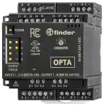 Finder 8A.58.9.024.160C elektromechaninis relės sąsajos modulis, 24 V DC ritė, 1 perjungiamasis kontaktas, 6 A, DIN bėgelis