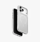 UNIQ Veren Magclick įkrovimo dėklas iPhone 18 Pro Max / 17 Pro Max - Chalk Frost