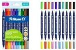 Pelikan Colorella Twin flomasteriai, surū&scaron;iuoti pagal spalvas, 10 vnt.