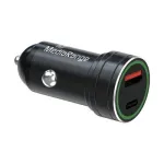 Automobilinis kroviklis MediaRange MRMA120 20W greitas įkrovimas juodas aliuminis