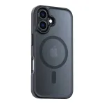 Apsauginis dėklas Torras Guardian Magnetic Series, skirtas iPhone 16 Plus &ndash; juodas, magnetinis tvirtinimas, plonas profilis