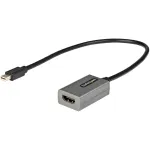 StarTech.com Mini DisplayPort į HDMI adapteris - mDP į HDMI adapterio raktas - 1080p - Mini DisplayPort 1.2 į HDMI monitorių/ekraną - Mini DP į HDMI vaizdo keitiklis - 30 cm ilgio integruotas kabelis - atnaujinta MDP2HDMI versija