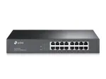 TP-Link TL-SF1016DS tinklo jungiklis Nevaldomas Fast Ethernet (10/100) 1U Juodas