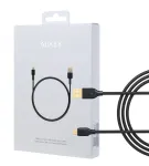 AUKEY CB-MD1 Black greitasis laidas Quick Charge micro USB-USB | 1m | 5A | 480 Mbps