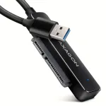 Axagon ADSA-FP2A sąsajos plok&scaron;tė USB 3.2 Gen 1 SATA vyri&scaron;kas Juoda