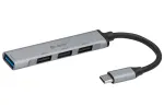 Tracer H40 USB Type-C aliumininis USB 3.0 / 2.0 4 prievadų &scaron;akotuvas
