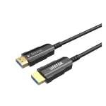 Unitek C11072BK-20M HDMI 2.0 AOC optinis kabelis 20 m, 4K 60 Hz, juodas