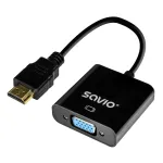 Savio adapteris HDMI-VGA AK-75