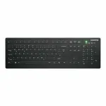 Contour Design Active Key Contour QuickClean medicininė klaviatūra IP68 pilno dydžio belaidė juoda DE C8112