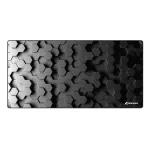 Sharkoon SKILLER SGP30 Big Hex &ndash; didelis žaidimų pelės kilimėlis (juodas)