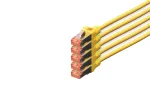 Tinklo kabelis Digitus CAT 6 S/FTP 10m geltonas