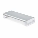 StarTech.com Ergonominis monitoriaus stovas, iki 33 svarų/15 kg, fiksuotas auk&scaron;tis 3,5 col./9 cm, stalinis monitoriaus/ne&scaron;iojamojo kompiuterio pakėlimo stovas, plieninė platforma, greitas surinkimas, optimizuota darbo vieta