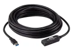 ATEN UE331C USB 3.2 Gen1 ilginimo laidas 10 m USB A &ndash; USB C juodas
