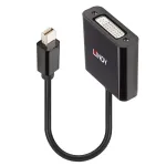 Lindy 41736 Mini DisplayPort&ndash;DVI-D aktyvus konverteris, juodas