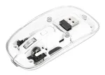 Manhattan Transparent Rechargeable Wireless USB pelė
