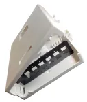 Lanview LVO231575 skydinė panelė &scaron;viesolaidžiui, sieninė, 2 x 6 LC duplex