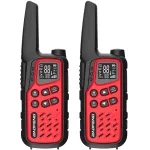 Baofeng BF-T25E raudonos racijos (2 vnt.)