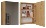 Top E Shop POLA 1DL ARTISAN vonios kambario spintelė daiktams, ąžuolas