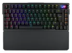 ASUS ROG Azoth Extreme klaviatūra, žaidimų, USB + RF belaidis + Bluetooth, QWERTZ, juoda