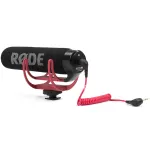 Rode VideoMic GO mikrofonas juodas/raudonas
