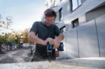 Bosch GSB 18V-45 Professional 06019K3300 akumuliatorinis smūginis gręžimo ir sukimo įrankis, 18 V Li-ion, 45 Nm, 13 mm griebtuvas, 35 mm mediena / 10 mm plienas, 97 dB, be baterijos ir įkroviklio