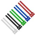 InLine kabelių rai&scaron;čiai su lipnia juosta 12x240mm 10 vnt. 5 spalvų
