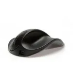 BakkerElkhuizen HandShoeMouse Small Wireless, de&scaron;inei rankai, optinis, RF belaidis, 1000 DPI, juoda