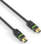 PureLink - MiniDP Kabel - Ultimate Serie - 2,00m - schwarz PureLink&reg; - Ultimate Serie. MiniDP Kabel mit 24 kt. vergoldeten Pr&auml;zisions-Steckkontakten u