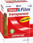 Tesafilm&reg; skaidri juosta, 6 rit., Office Box, 66m x 25mm (11640H)