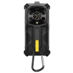 Ulefone juodas daugiafunkcis galinis dėklas Armor 28 Ultra / 28 Ultra Thermal telefonams