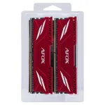 AFOX DDR4 2&times;16GB 3200MHz CL16 1,35V vienos eilės XMP2 raudonas atminties rinkinys