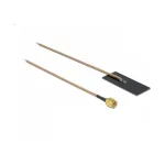 Antena DeLOCK 12610, vidaus, dviejų juostų, 1,2 dBi, SMA, 1 m RG-178