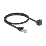 Tinklo kabelis DeLOCK 81041 RJ-45 Cat6 0,5 m Juoda