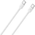 USB kabelis RealPower 404307 USB 2.0 2m USB C baltas