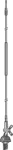 Midland 6700 antena juoda