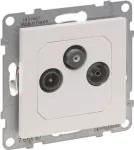 Legrand SEANO 765167 TV/R/SAT vieno lizdo antenos rozetė, itin balta