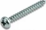Sraigtas cimco 190089 &mdash; cinkuotas metalinis sraigtas medienos plau&scaron;o plok&scaron;tei, 20 mm ilgio, 3,5 mm sriegio skersmuo, 1 vnt.