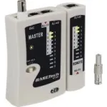 Basetech kabelių testeris BT-200, skirtas RJ-45, RJ-11, BNC