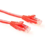 ACT Red 7 metrų U/UTP CAT5E komponentinis pataisinis kabelis su RJ45 jungtimis