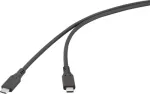 Renkforce USB4 USB-C laidas juodas RF-6830438