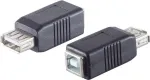 USB A į USB B lyties keitiklis ShiverPeaks BS77044