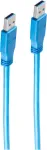 USB kabelis ShiverPeaks BS77035-1 5m USB 3.2 Gen 1 mėlynas