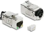 Keystone modulis DELOCK 86610 &ndash; plok&scaron;čias nerūdijančio plieno RJ-45, 16,4&times;37,5&times;22 mm