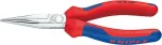 Replės smailianosės KNIPEX 30 25 190, 190 mm, 2,4 mm, 5 cm, plienas, mėlyna/raudona