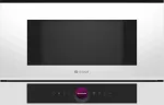 Bosch Serie 8 BFL7221W1 įmontuojama mikrobangų krosnelė Solo 21 L 900 W balta