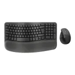 Logitech Wave Keys+Lift Combo belaidė klaviatūra ir pelė