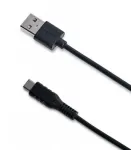 Celly USB-C USB A USB C laidas, juodas