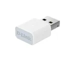 D-Link N300 Wi-Fi 4 USB adapteris, belaidis ir laidinis, USB, WLAN, baltas